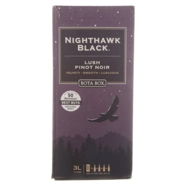 Bota Box Nighthawk Black Lush Pinot Noir